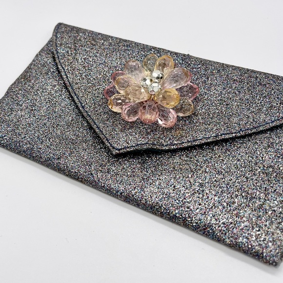 Miss Albright Glitter Clutch - Picture 1 of 4